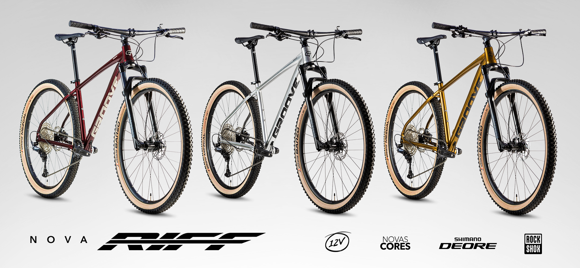 Banner bicicleta mountain bike Groove Riff 2023